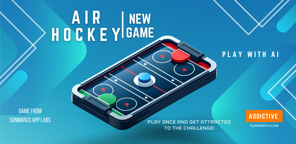 Air Hockey Google Play feature graphic