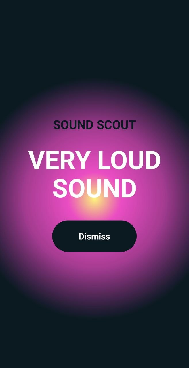 Sound Scout alert channel settings.